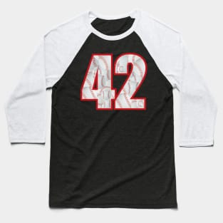 Baseball Number #42 Forty Two Lucky Favorite Jersey Number. Baseball T-Shirt